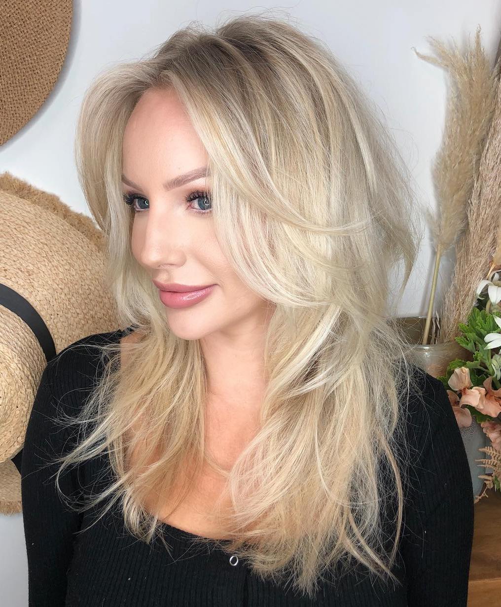 Hairstyles for Big Foreheads Women Pinterest