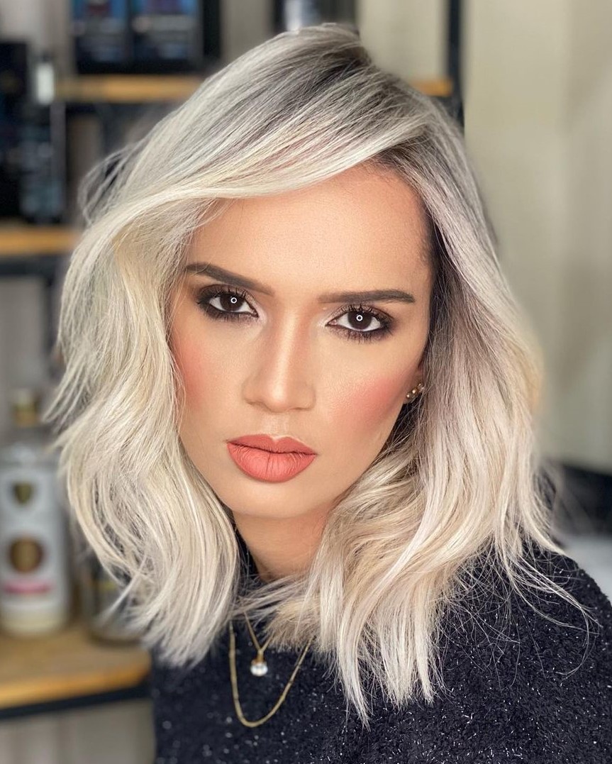 Hairstyles for Big Foreheads Women Pinterest