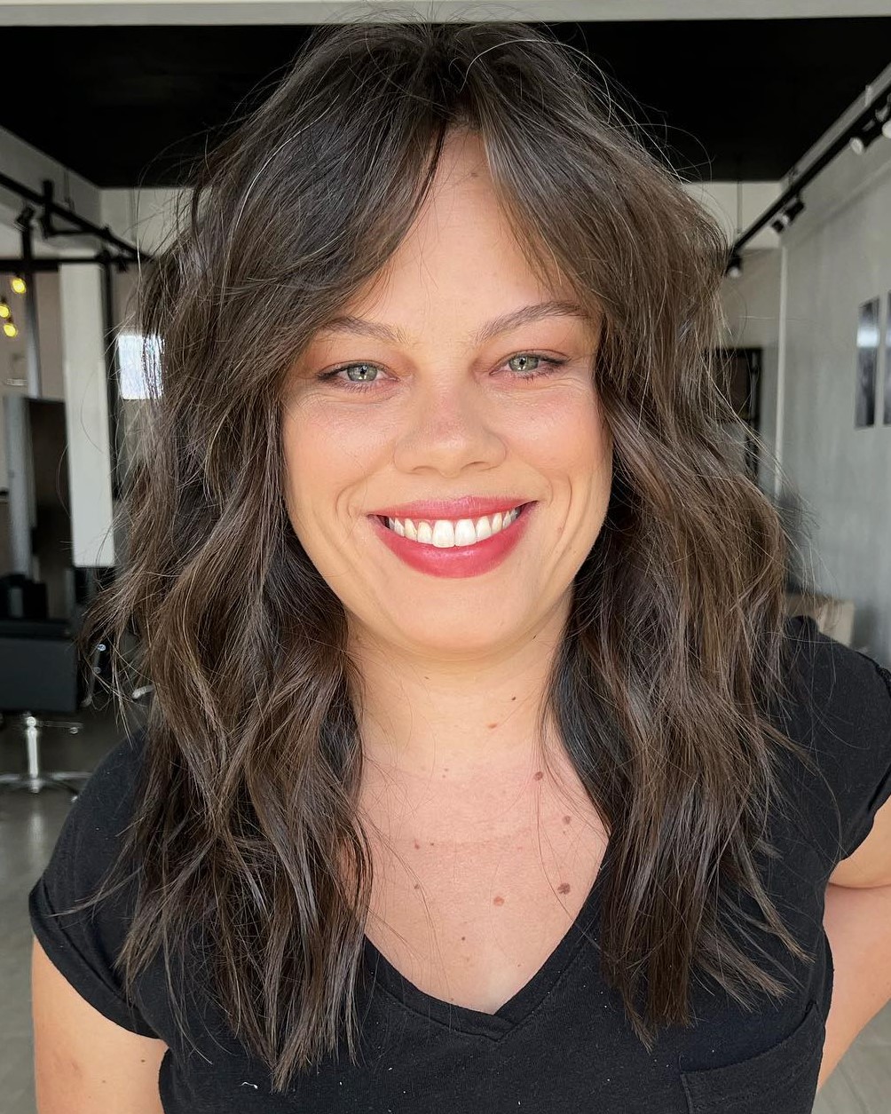 Hairstyles for Big Foreheads Women Pinterest