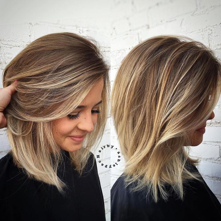 Medium Haircuts Styles Colors Women Pinterest