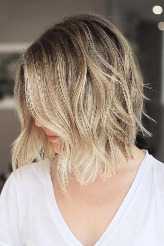 Medium Haircuts Styles Colors Women Pinterest