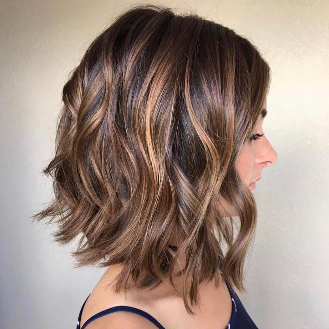 Medium Haircuts Styles Colors Women Pinterest