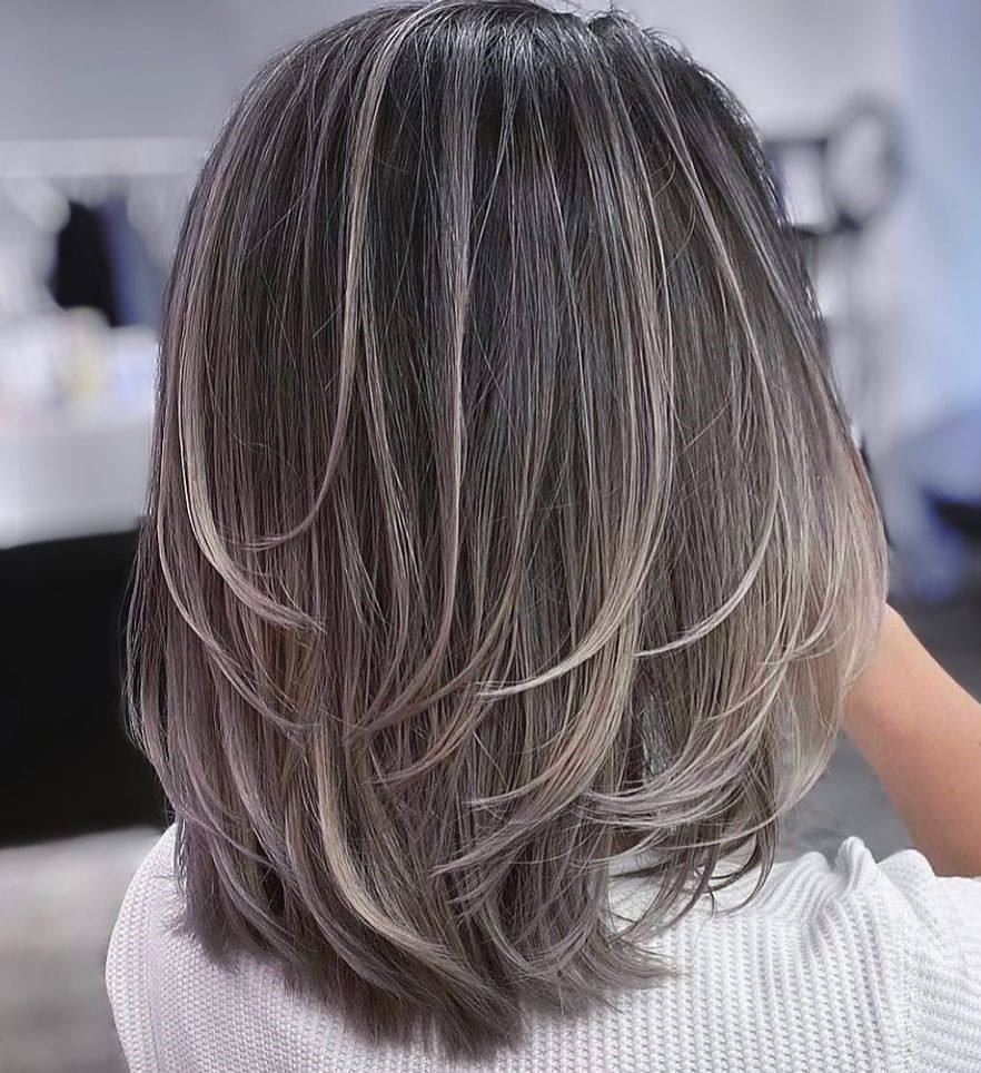 Medium Haircuts Styles Colors Women Pinterest