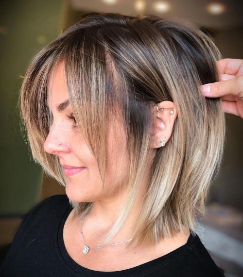 Medium Haircuts Styles Colors Women Pinterest