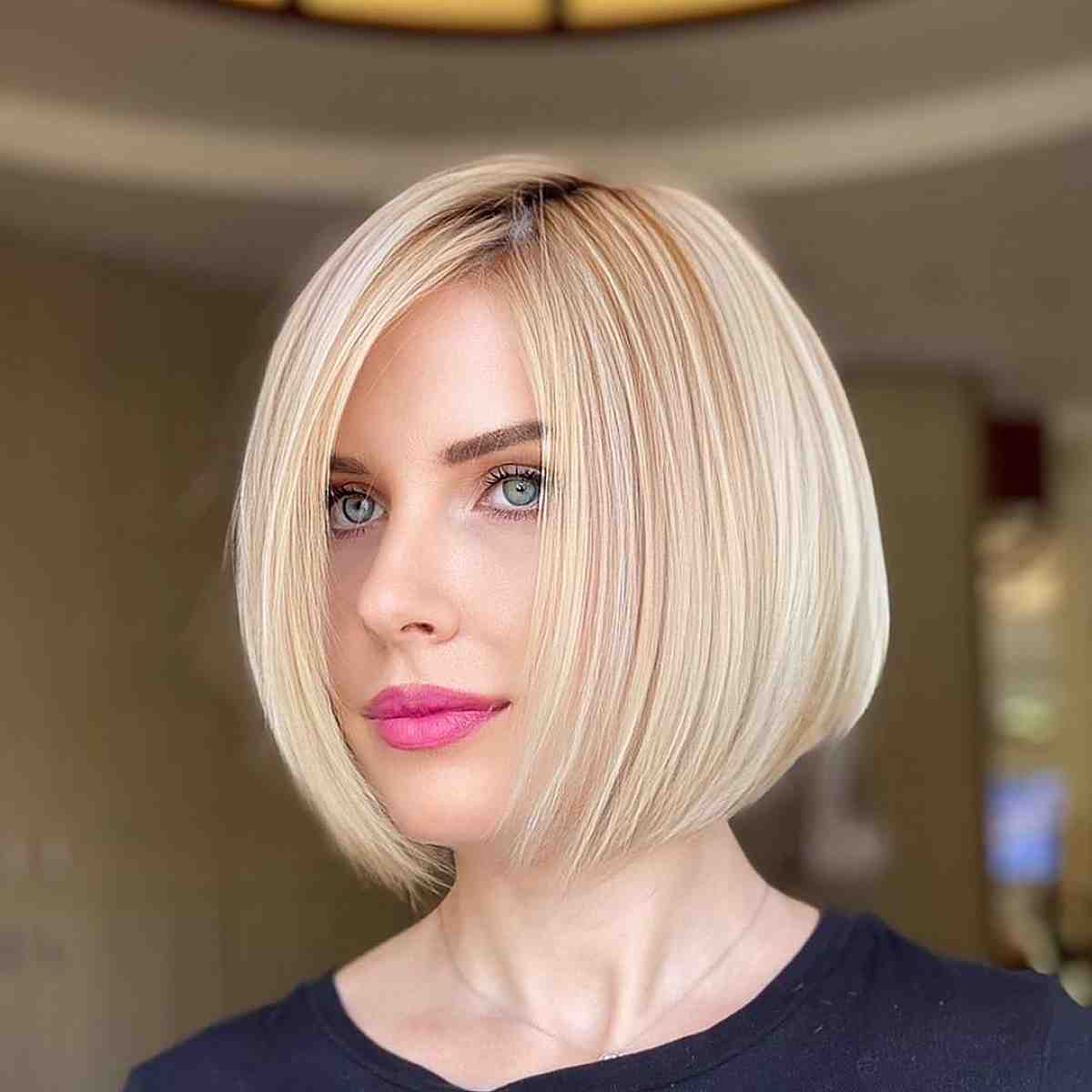 short bob haircut women