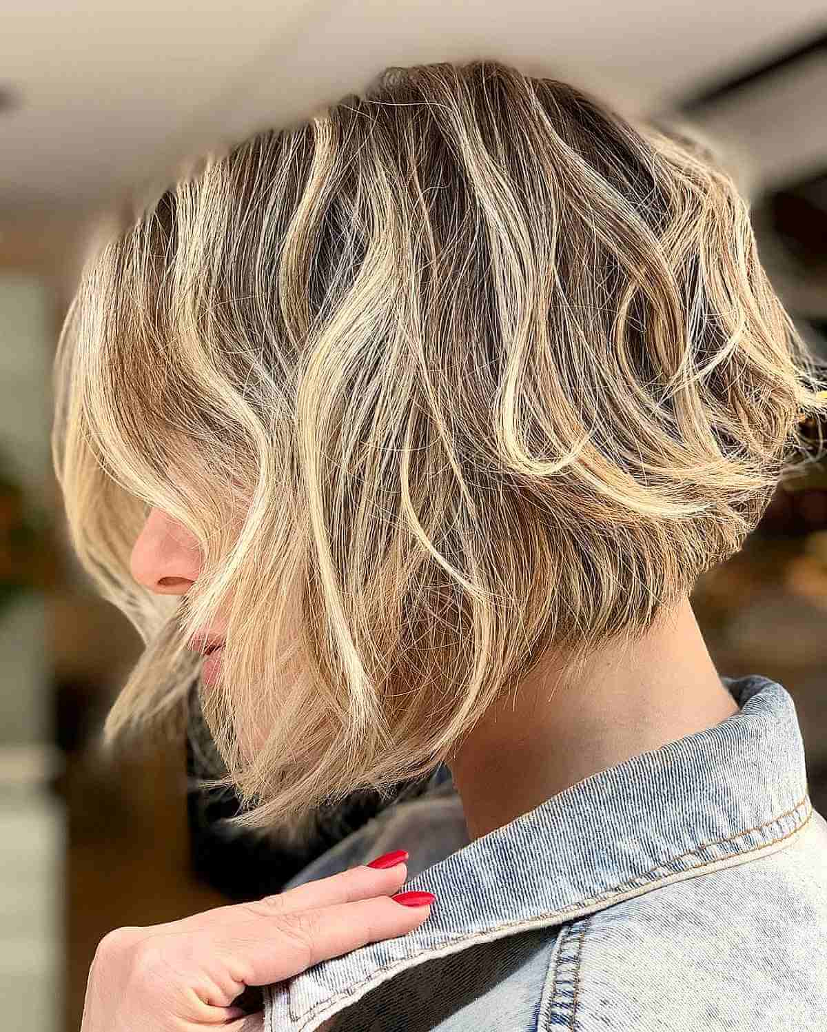 short bob haircut women