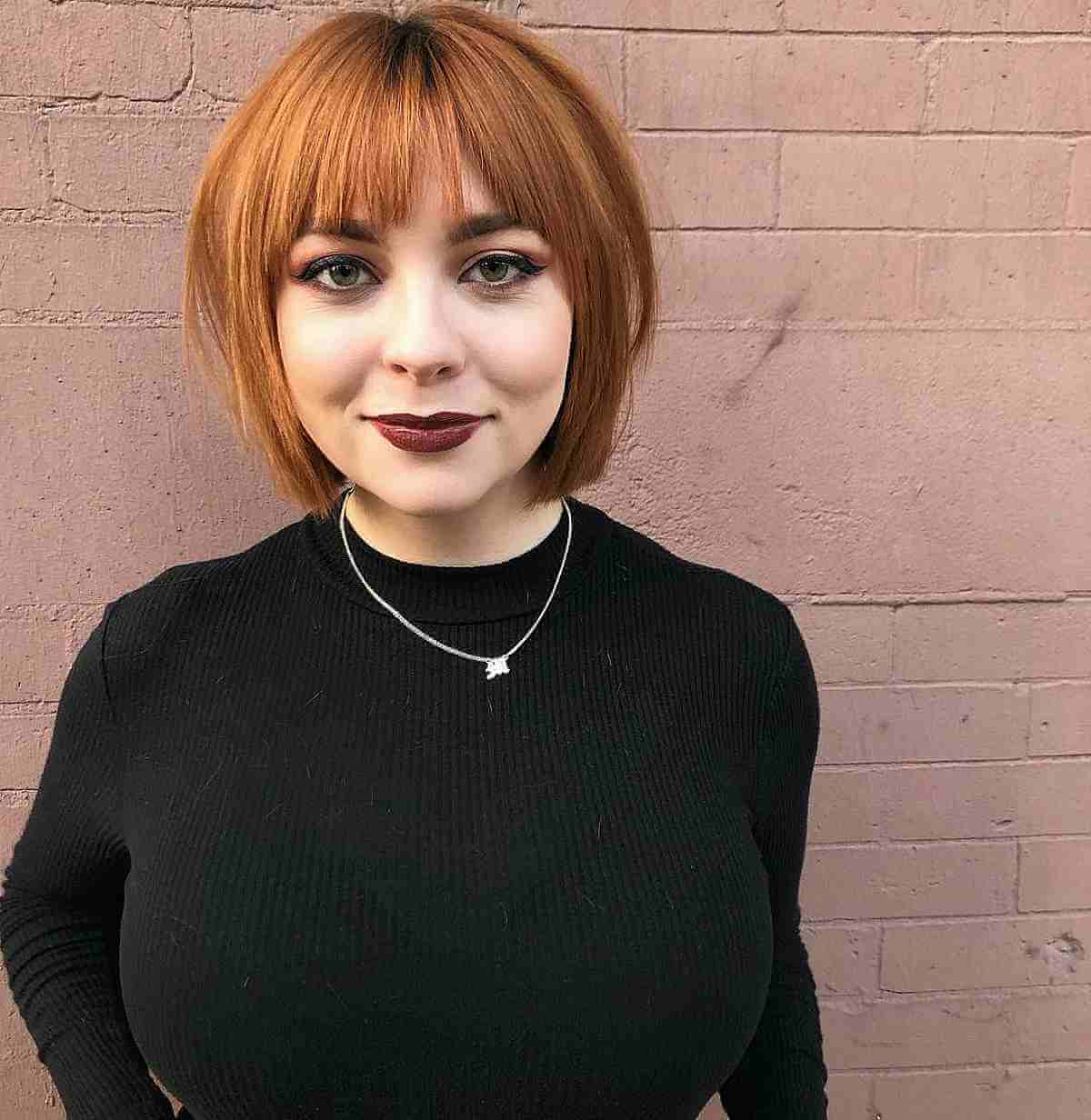 short bob haircut women
