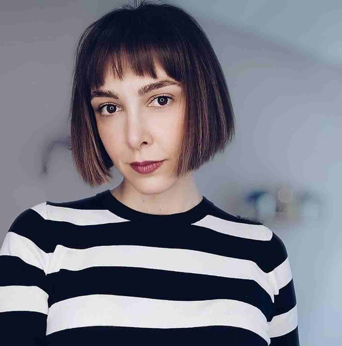 short bob haircut women