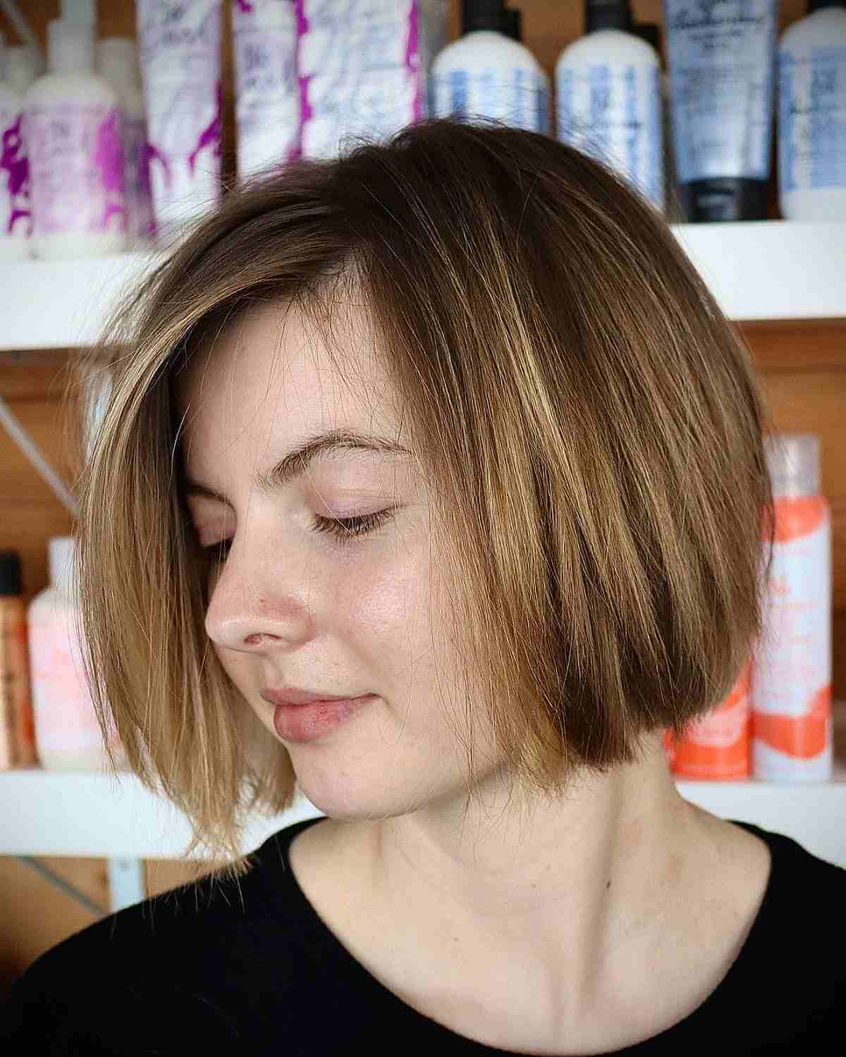 short bob haircut women