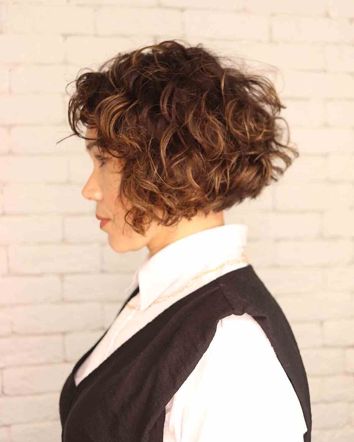 short bob haircut women