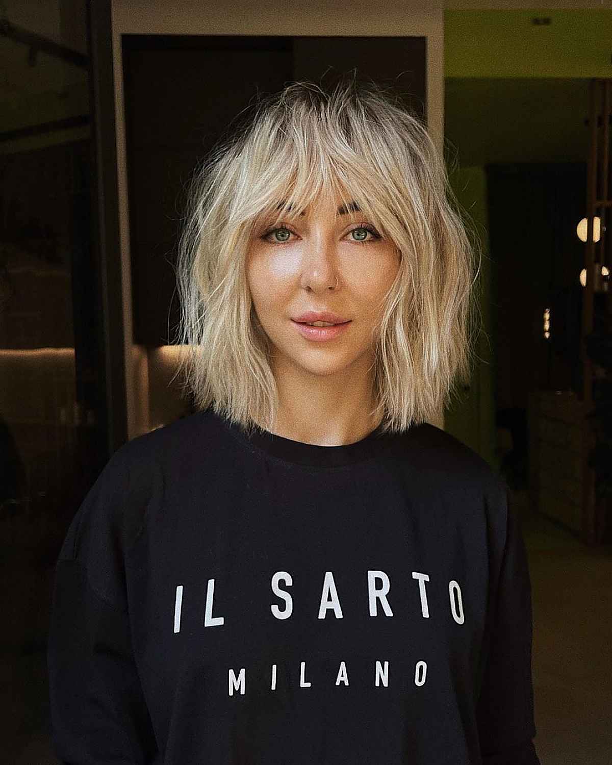 short bob haircut women