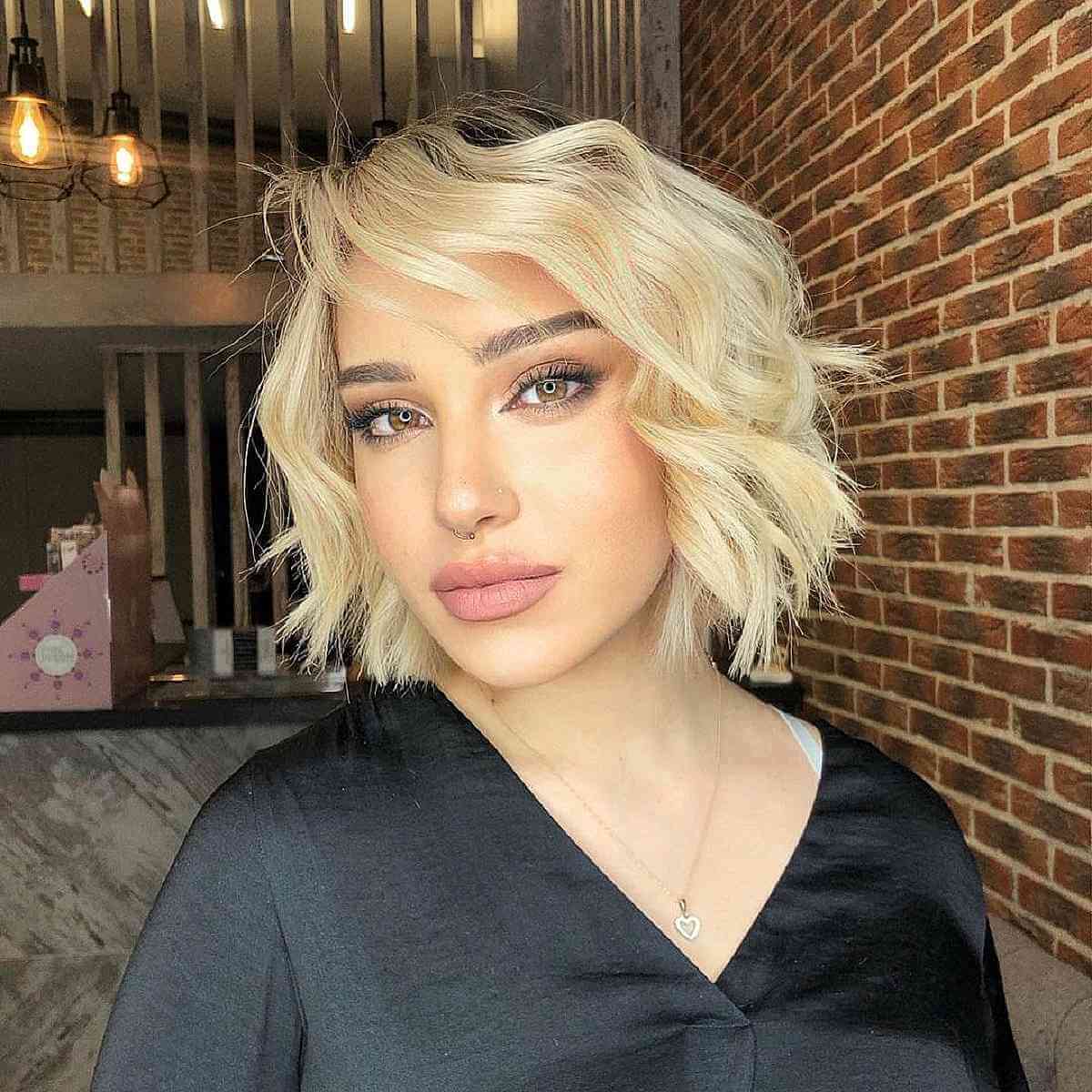 short bob haircut women