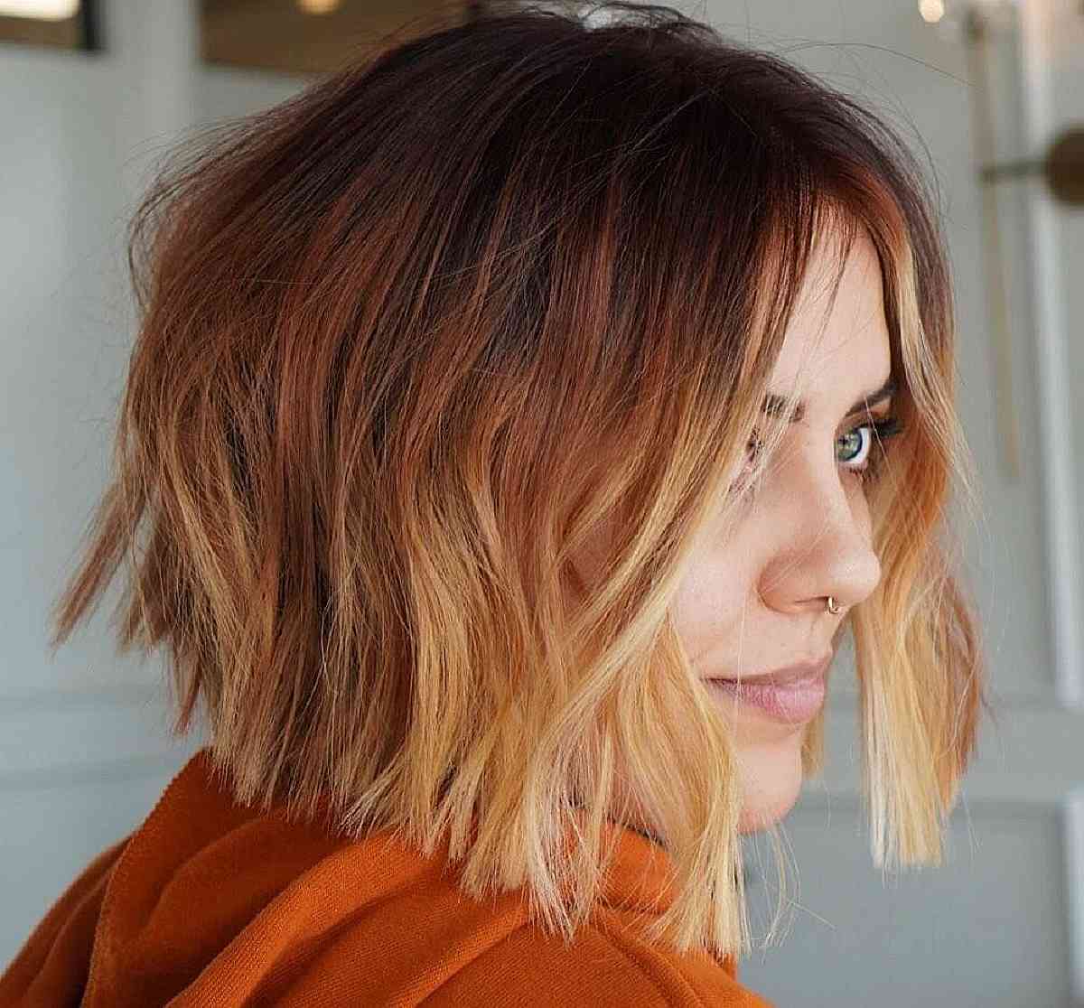short bob haircut women