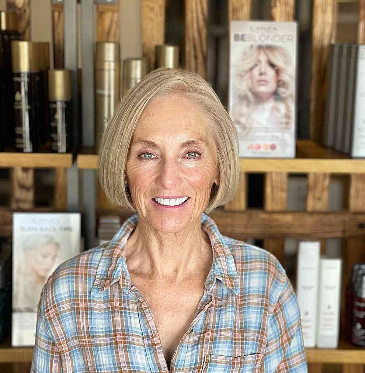 short bob haircut women