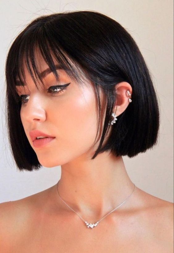 bob haircut ideas trends women pinterest