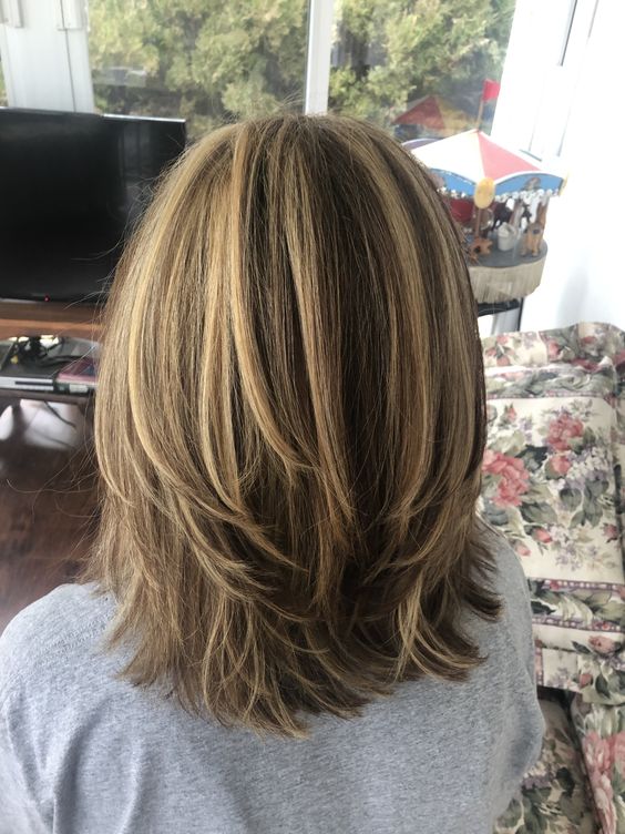 Long Bob Haircuts Back View Women Pinterest