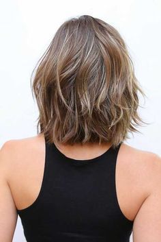 Long Bob Haircuts Back View Women Pinterest