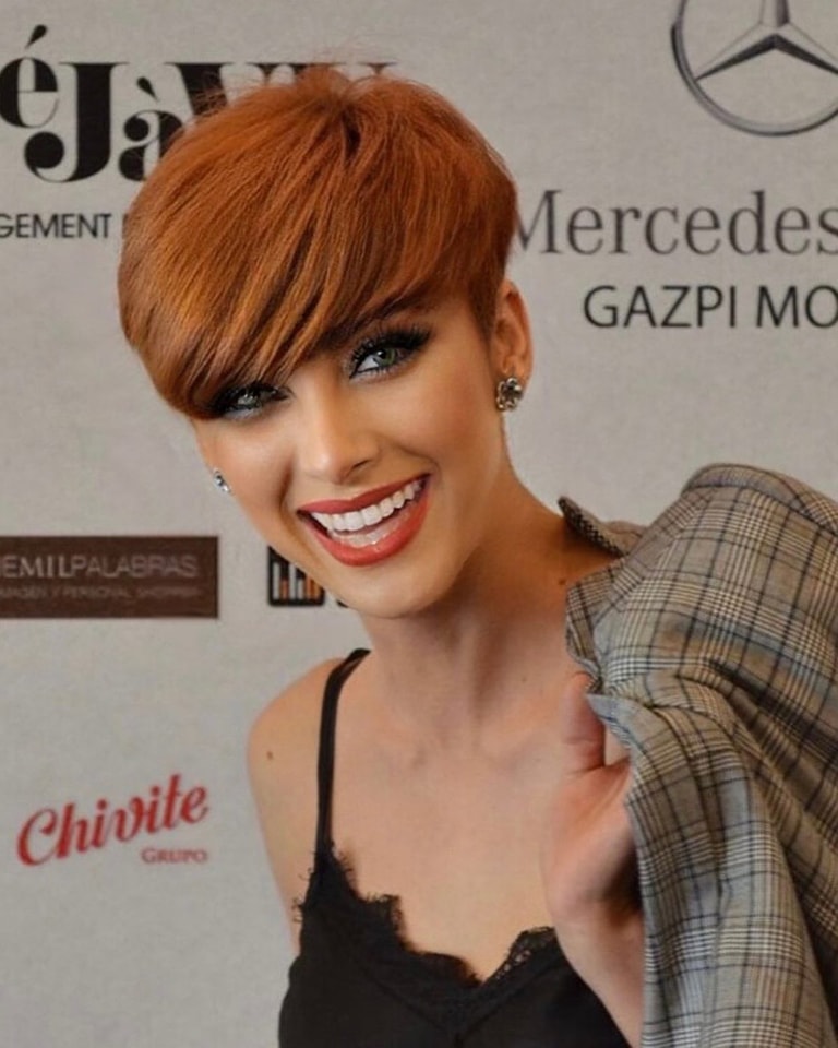 Stili pixie cut colori donne pinterest