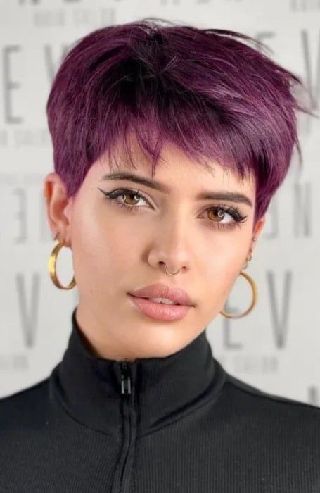 pixie cut styles colors women pinterest