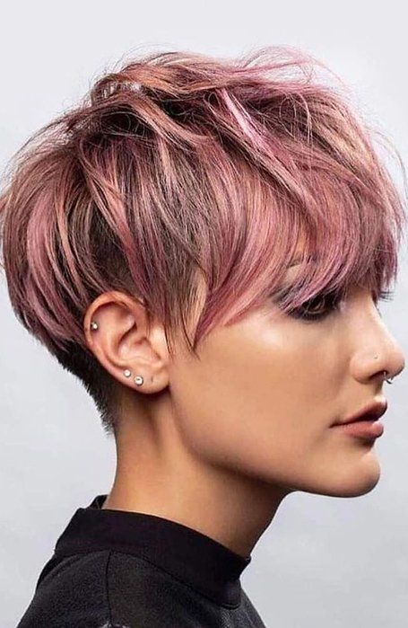 pixie cut styles colors women pinterest