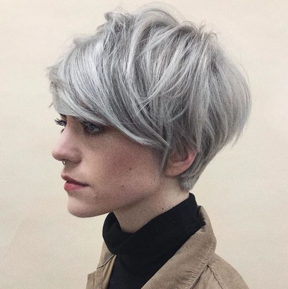 pixie cut styles colors women pinterest