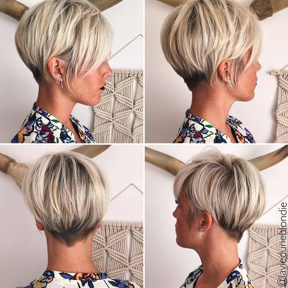 pixie haircuts with bangs