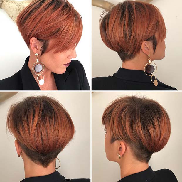 pixie haircuts with bangs