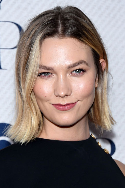 Karlie Kloss bob haircut