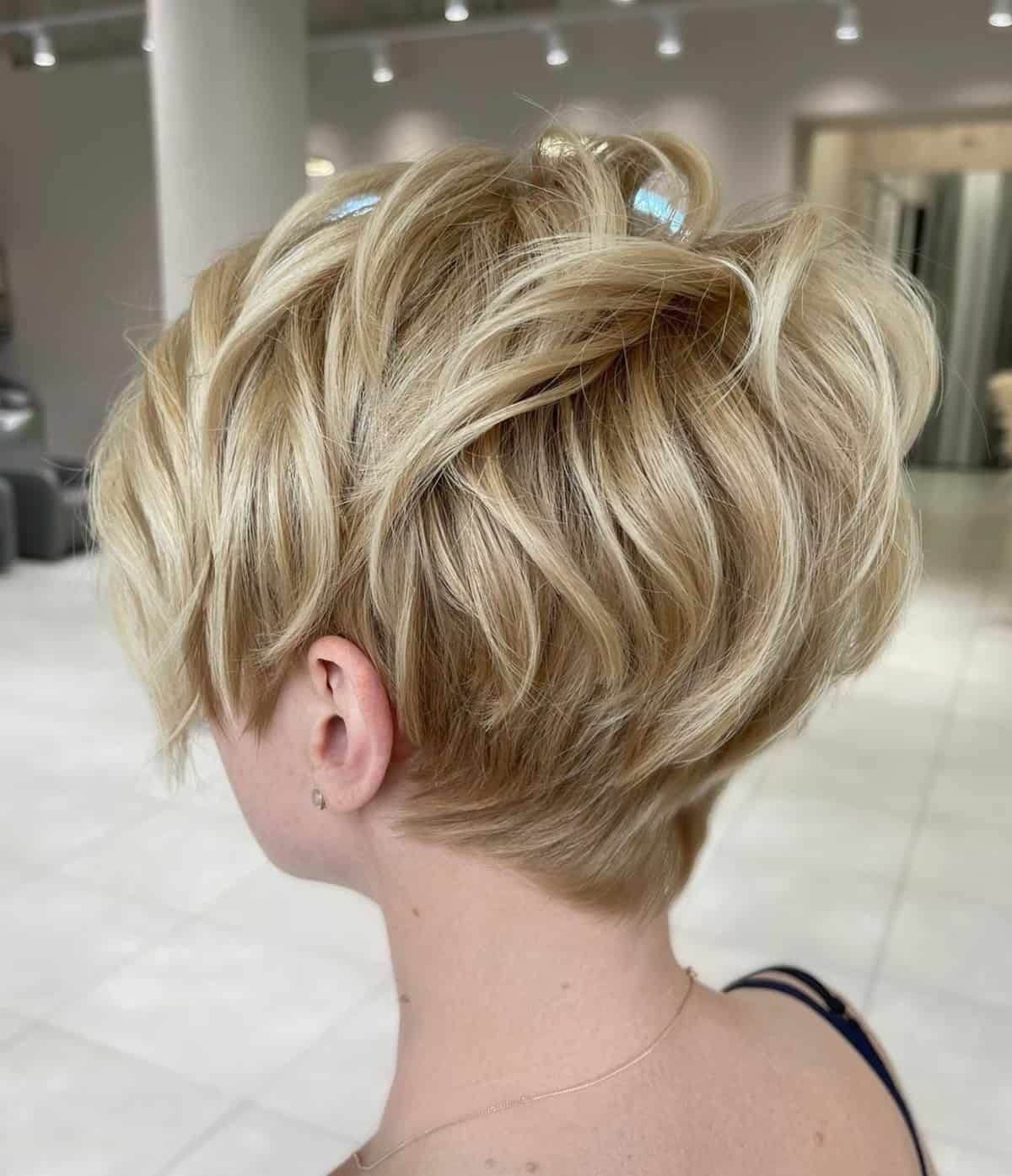 Blonde Bombshells Short Hair