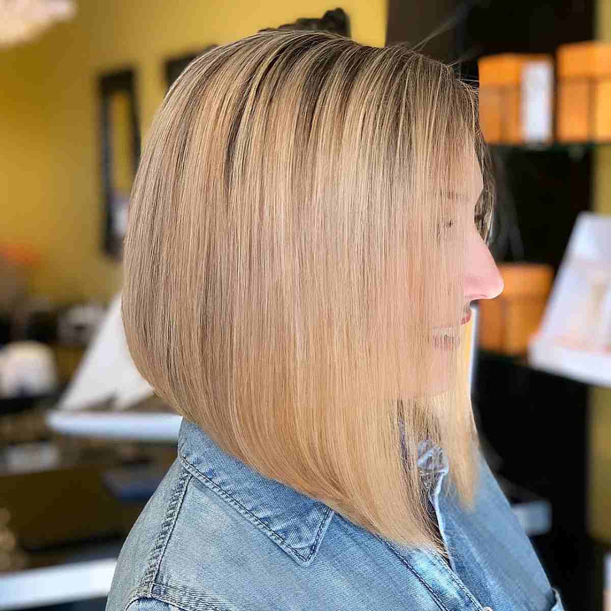 Cut Shoulder-Length Bobs for Fine Hair
