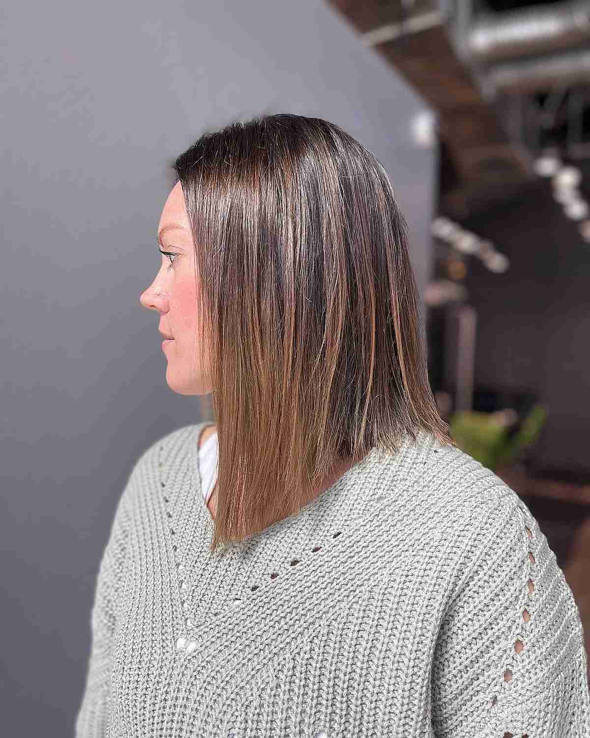Cut Shoulder-Length Bobs for Fine Hair