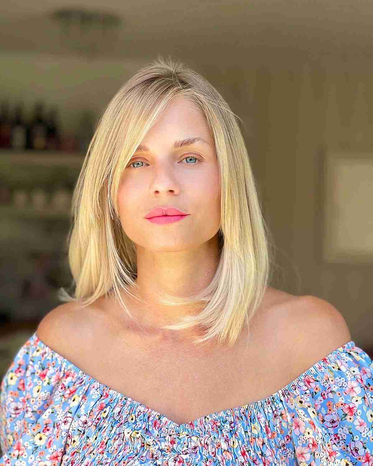Cut Shoulder-Length Bobs for Fine Hair
