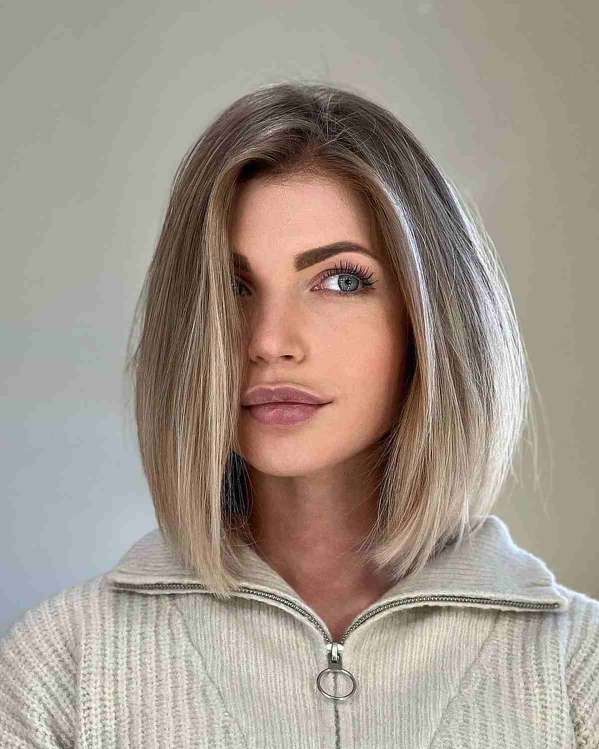 Cut Shoulder-Length Bobs for Fine Hair