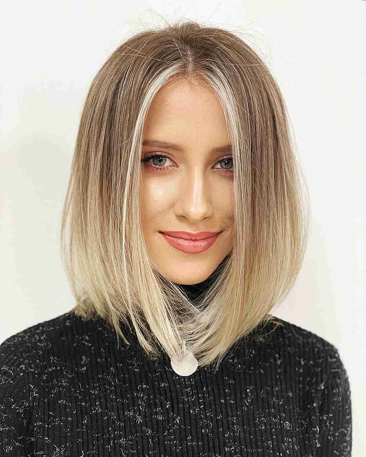 Cut Shoulder-Length Bobs for Fine Hair
