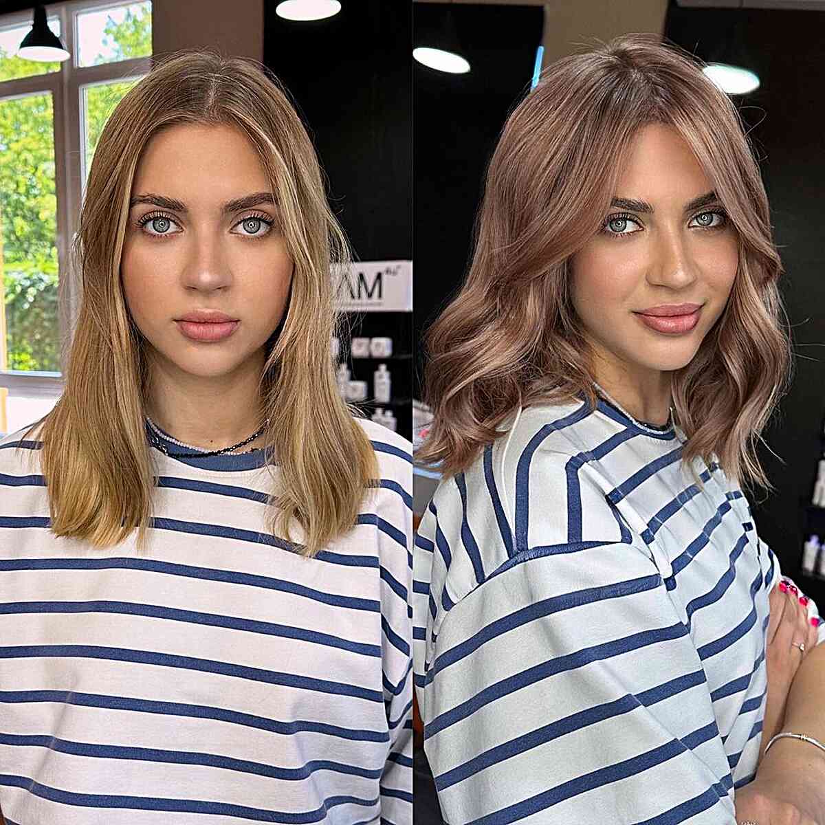 Cut Shoulder-Length Bobs for Fine Hair
