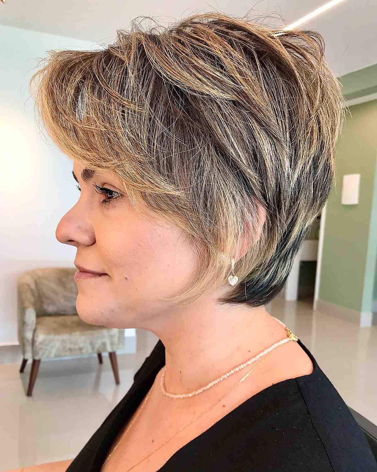 Long Pixie Bob Haircut