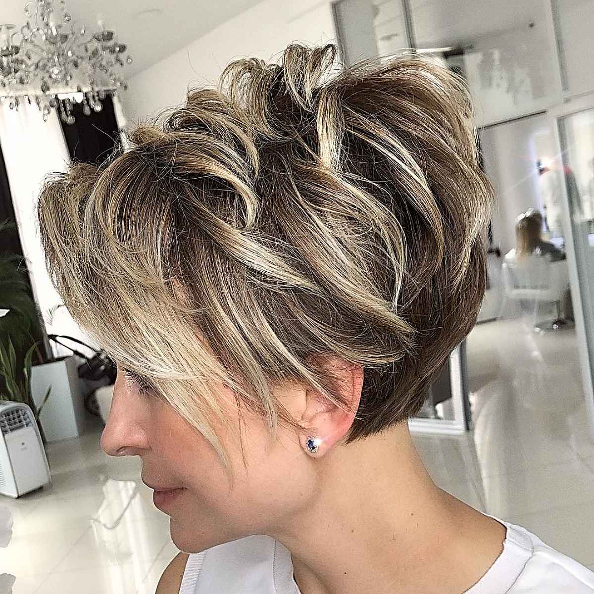 Long Pixie Bob Haircut