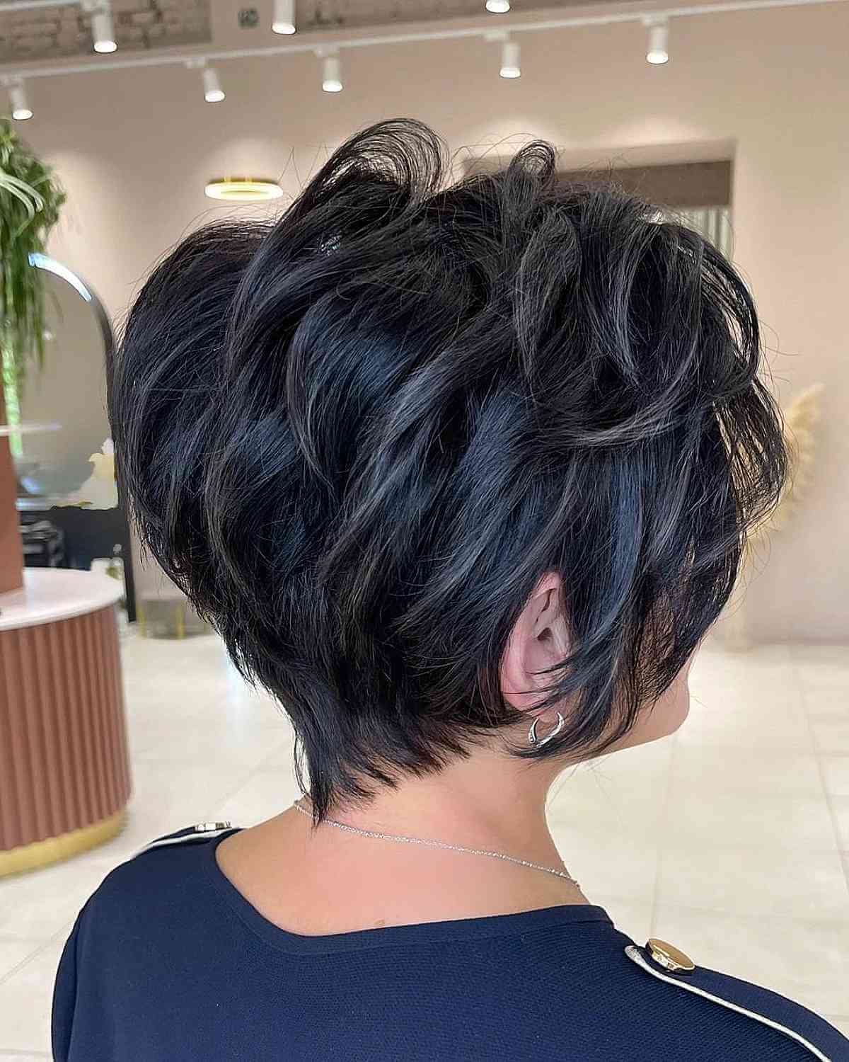 Long Pixie Bob Haircut