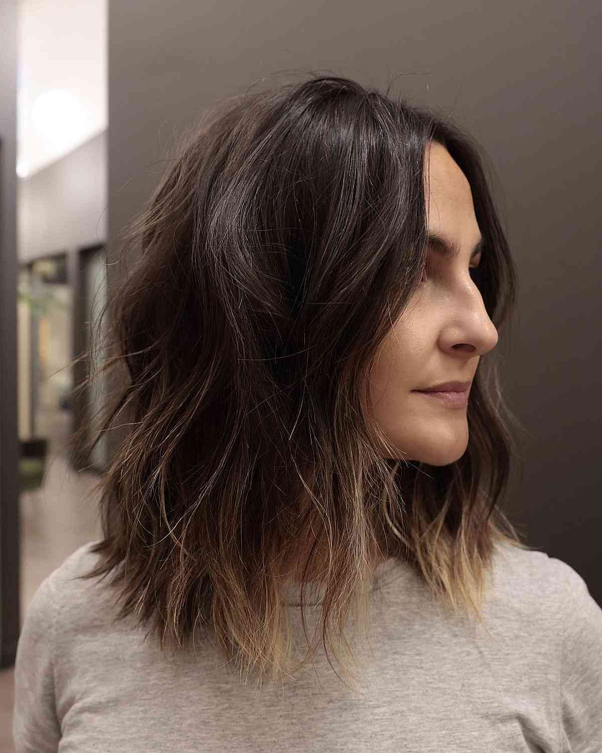 Low Maintenance Medium Length Haircuts