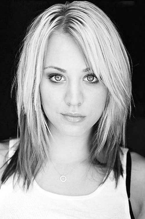 Medium Length Layered Hairstyles Women Pinterest