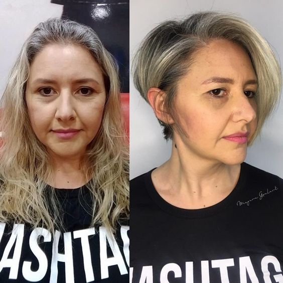 Older Women Transforming Ultra Short