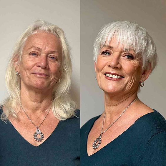 Older Women Transforming Ultra Short
