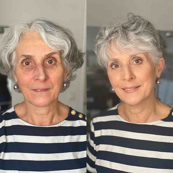 Older Women Transforming Ultra Short