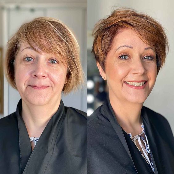 Older Women Transforming Ultra Short