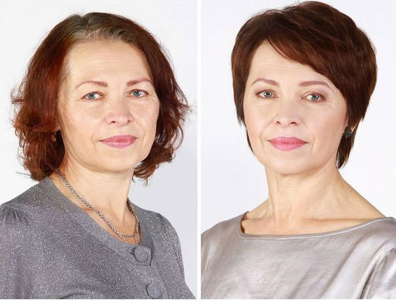 Older Women Transforming Ultra Short