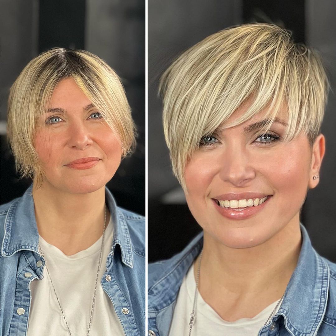 Older Women Transforming Ultra Short