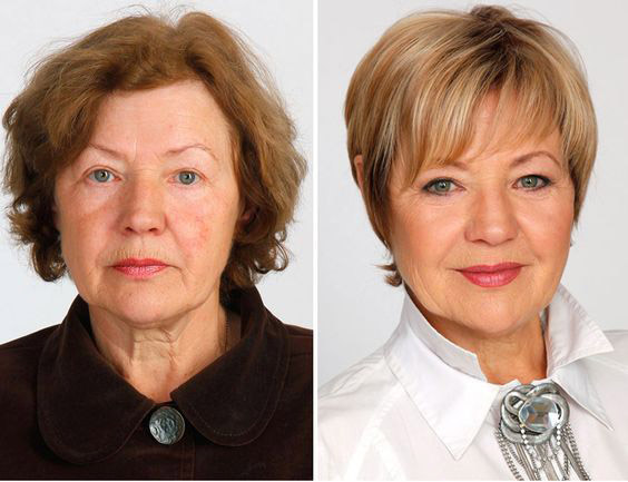 Older Women Transforming Ultra Short