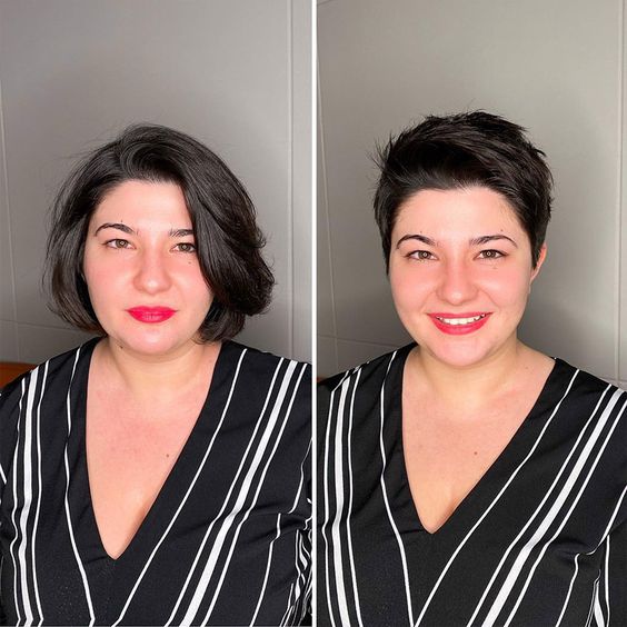 Older Women Transforming Ultra Short