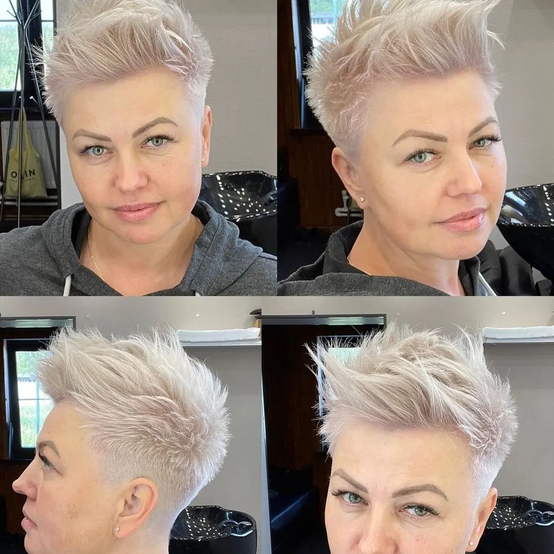 Pixie Cuts and Colors