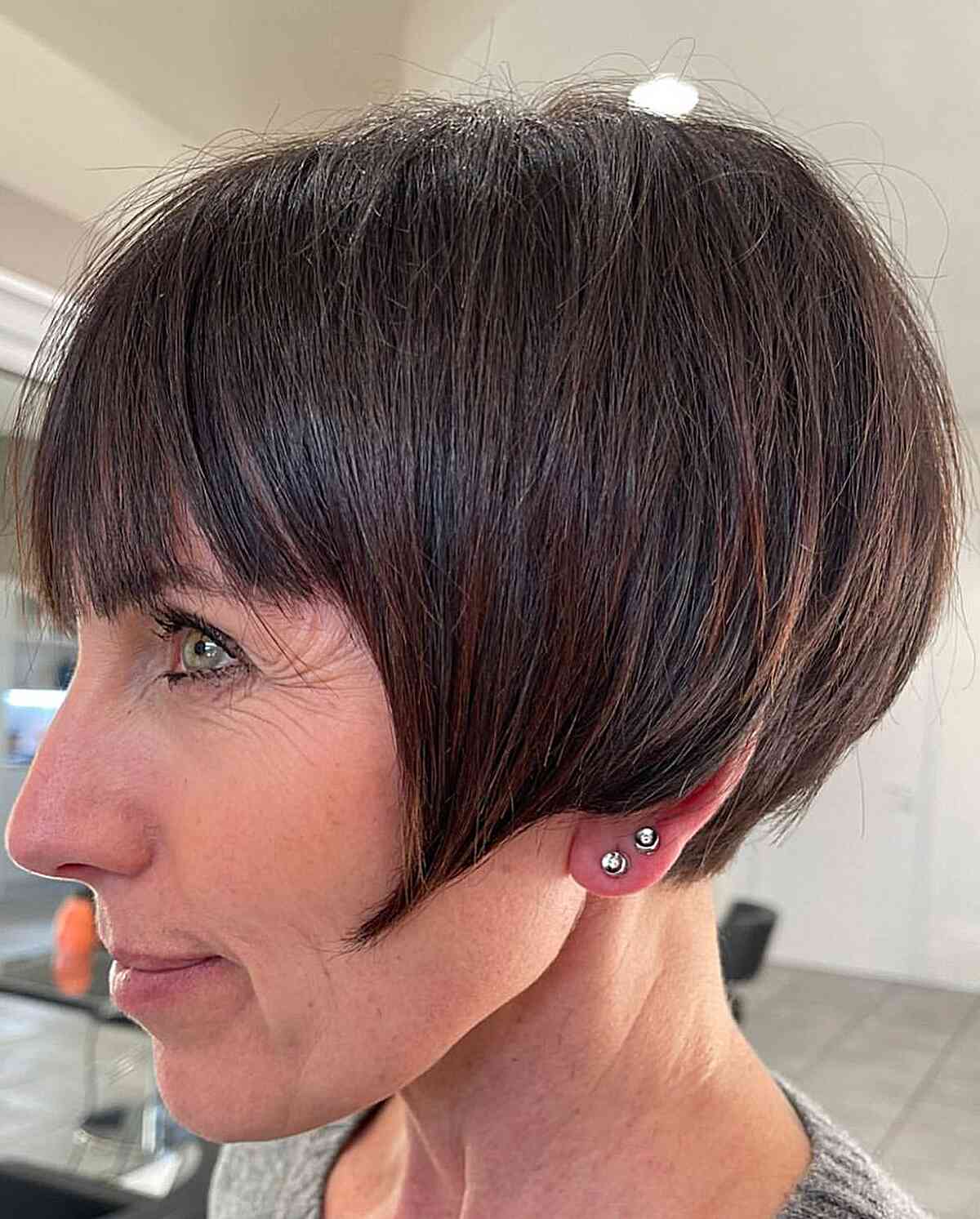 Pixie Cuts with Bangs